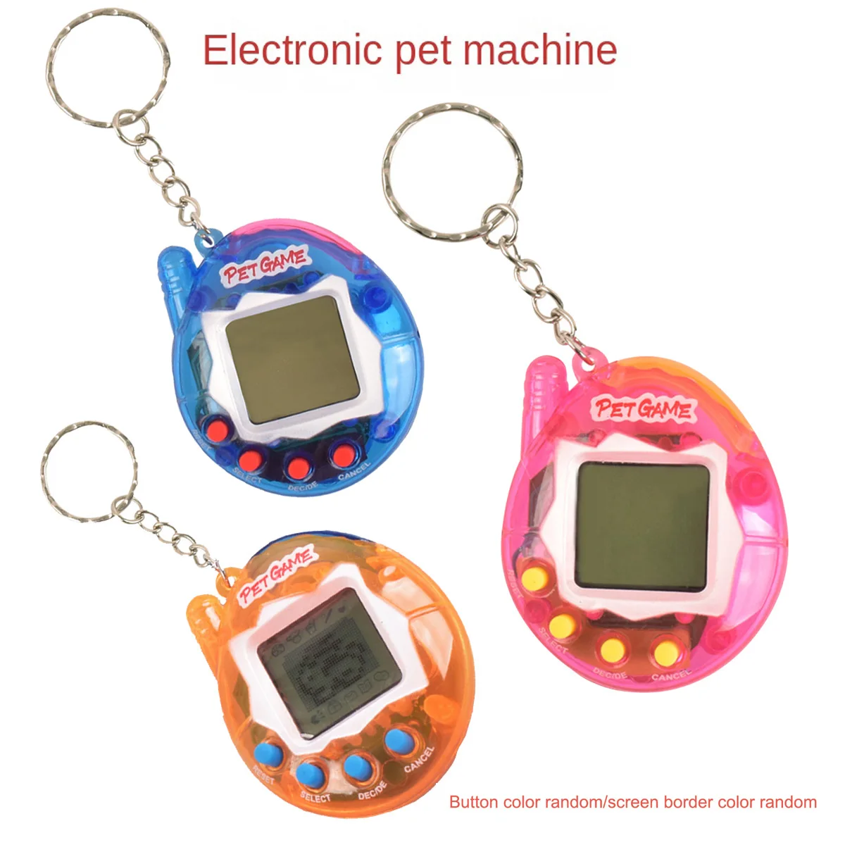 Retro Handheld Virtual Pet Game - Compact, Easy-to-Use, Interactive Fun - Perfect Gift for Holidays & Gamers