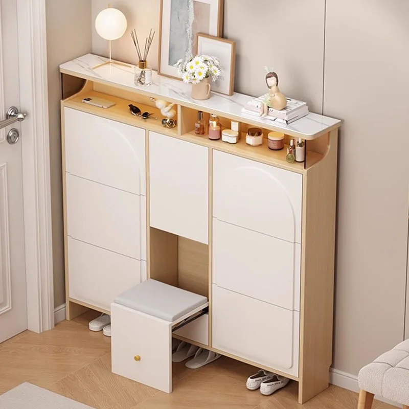 صندوق مصمم خزانة الأحذية غرفة المعيشة كلية النوم أساسيات عمودي الحديثة رف الأحذية النعال موبليس صانعي الأحذية الأثاث