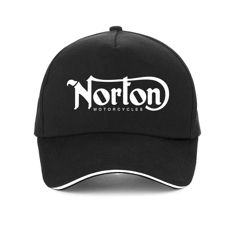 

Norton Motorcycle Motocross cap fashion print Graphic baseball caps casual men women adjustable letter Snapback hats