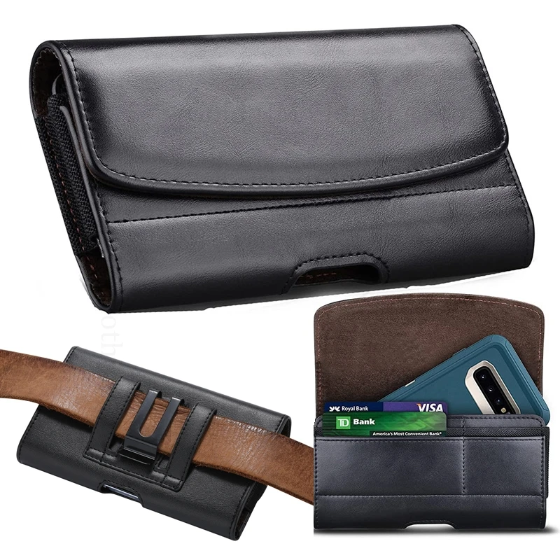 

PU Leather Cover Phone Pouch For Tecno Pop 9 8 7 6 Pro 5S 5X 5 Lite 5C 4 1s Pro 2F 2 Power 3 Plus Card Waist Bag Belt Clip Case