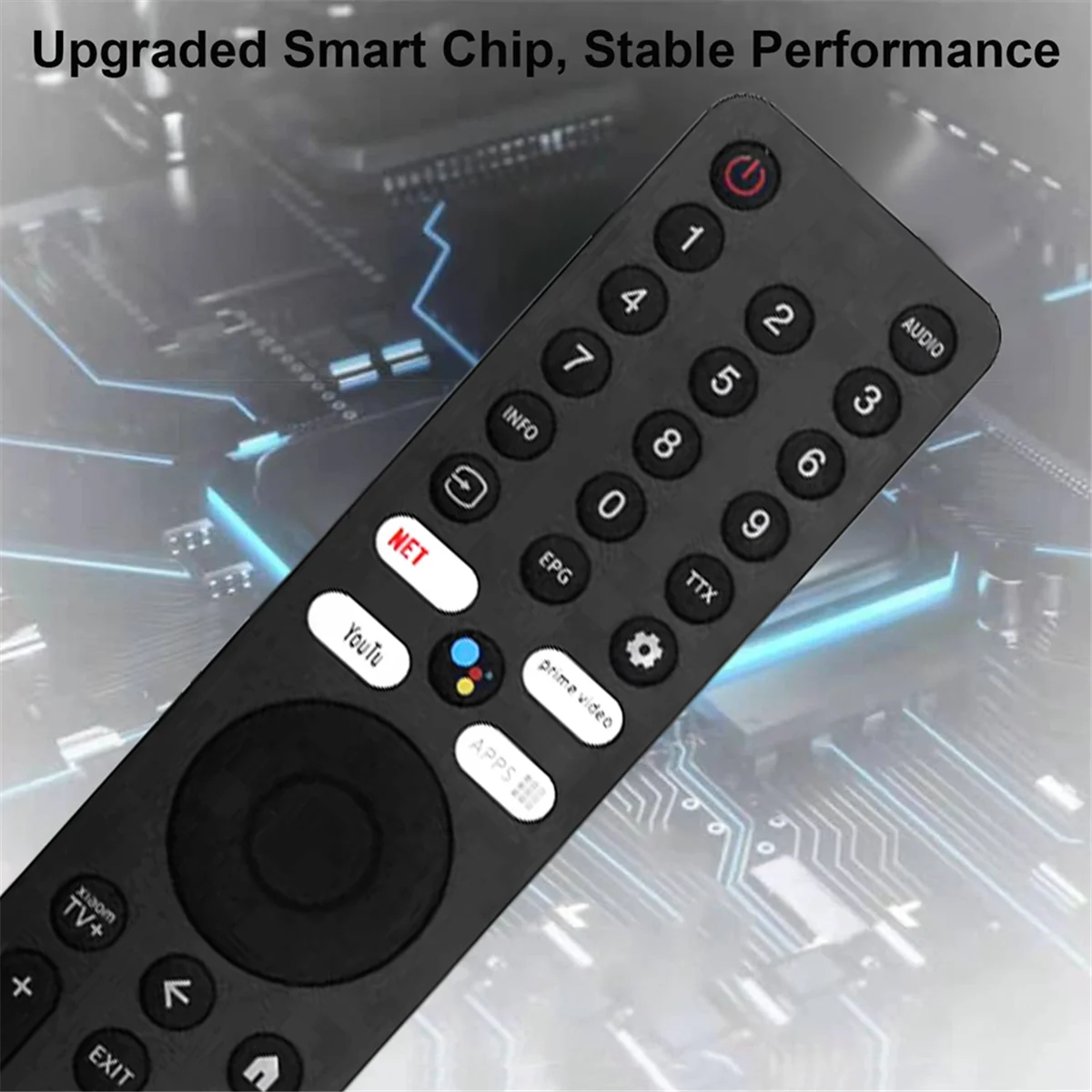 Télécommande XMRM-ML Voice TV pour Xiaomi Android TV pour Xiaomi TV A Pro 43/55/65/75 pouces pour Xiaomi TV A 43/50/55/65In