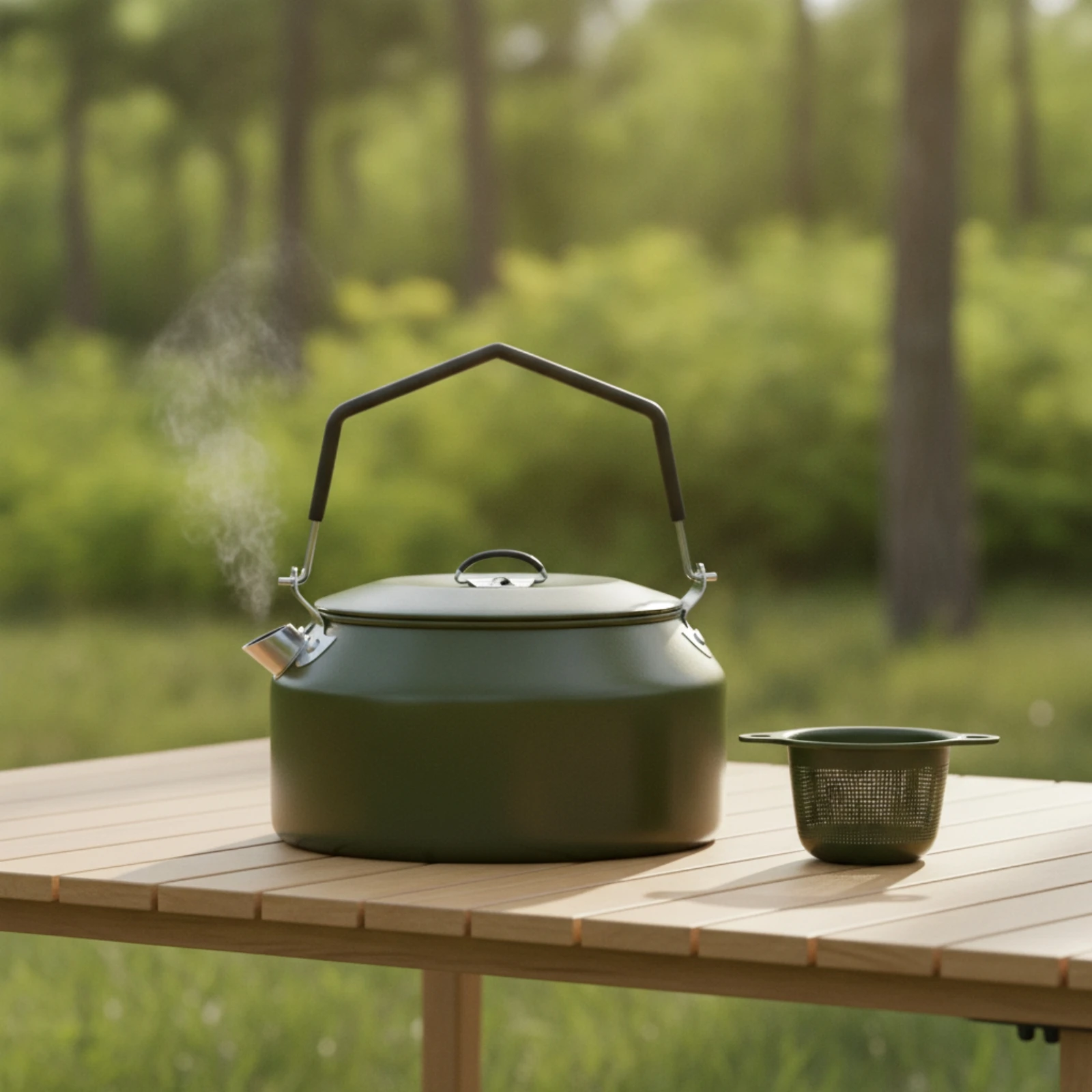 Camping Kettle Heat-Resistant - огляд і ціна Camping Cooking Kettle
