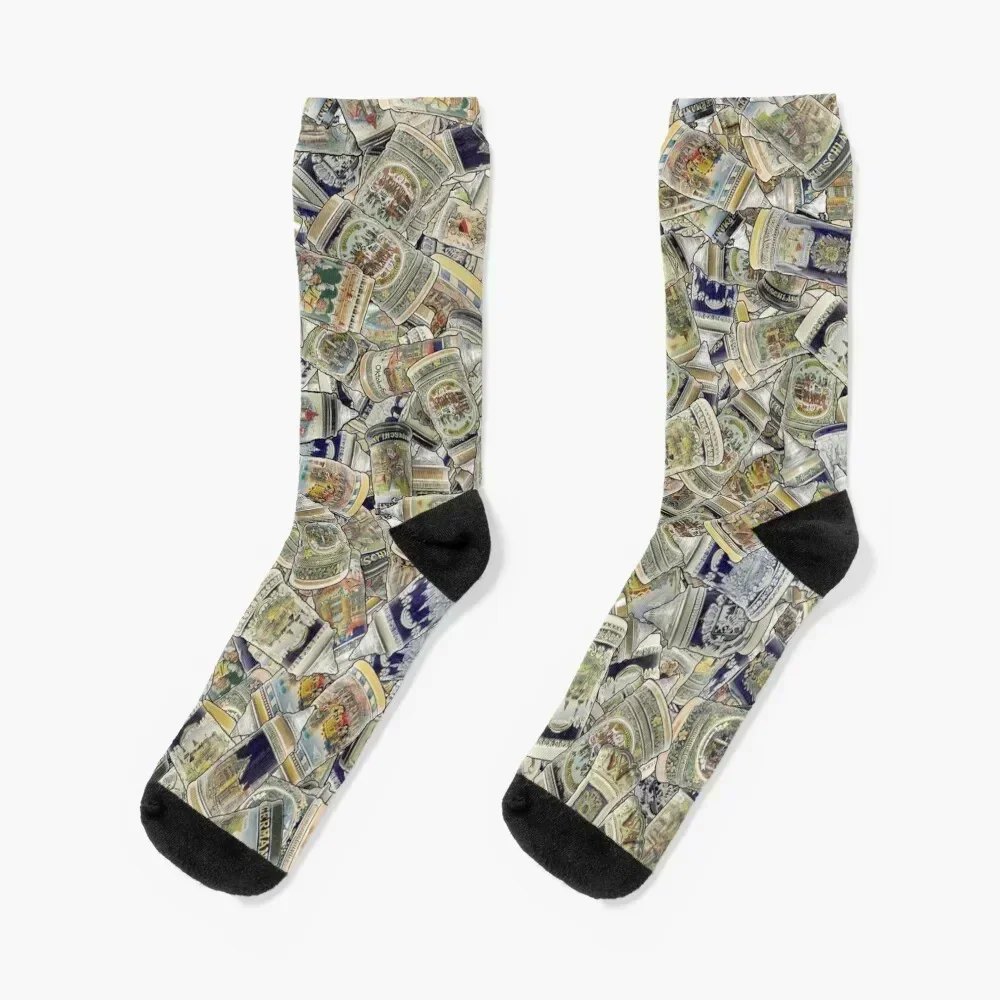 

Beer Steins Socks designer brand funny sock cute Sports Designer Man Socks Women's