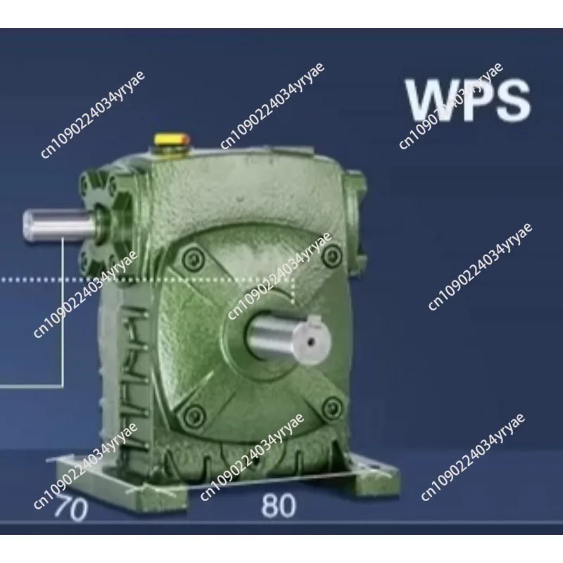 WPA40 WPS40 Input Shaft Below WP Series Worm Speed Reducer