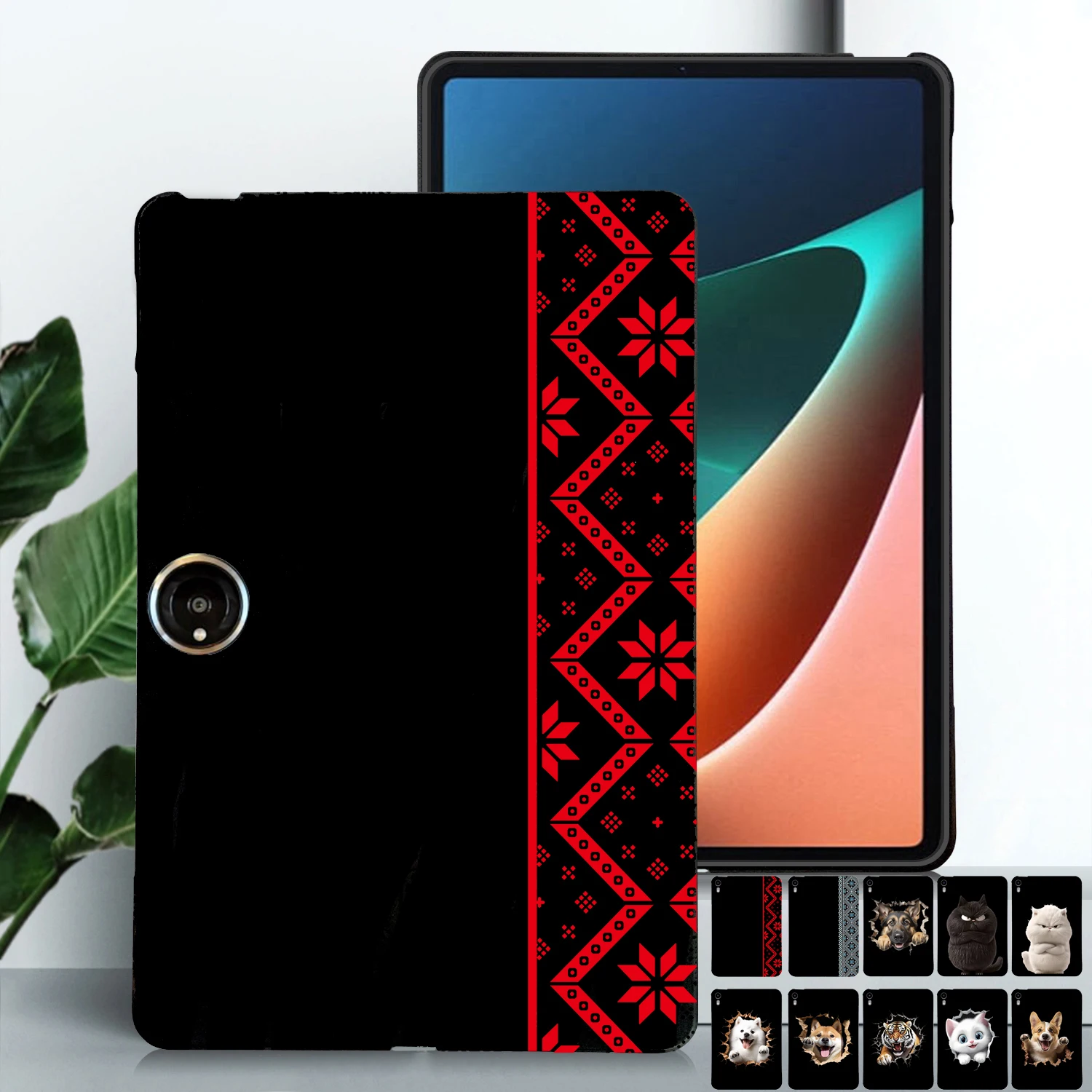 Silicone Tablet Case For OnePlus Pad Go Case Pad 2 12.1 OnePlus Pad Lite 11 inch Flexible Soft TPU Black Shell Back Cover