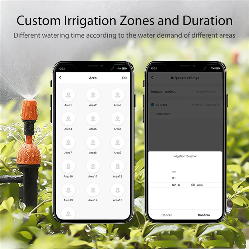 

Exquisite-Tuya Wifi BT Smart Sprinkler Controller Gardening Automatic Irrigation Water Timer Automatic Watering 16 Zones