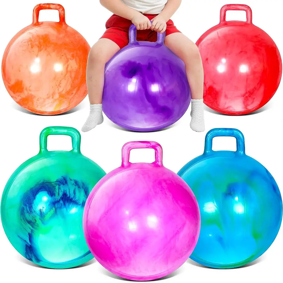 Générique Jumping Ball with Handle, Non-Slip Safety Jump Ball with Handle and Pump, Jumping Ball for Adults and Sports, Indoor/Outdoor, Parties, Birthdays Générique Jumping Ball with Handle, Non-Slip Safety Jump Ball with Handle and Pump, Jumping Ball for Adults and Sports, Indoor/Outdoor, Parties, Birthdays