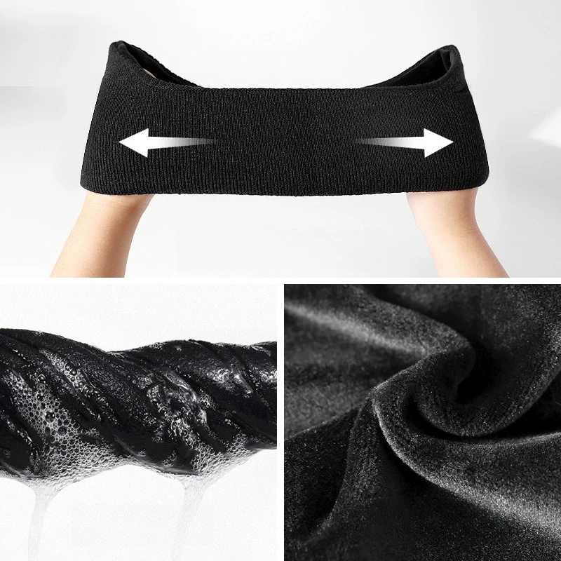 Наушники для бега на открытом воздухе, ветрозащитные и теплые наушники для спорта на открытом воздухе, мягкие эластичные амбушюры на осень и зиму