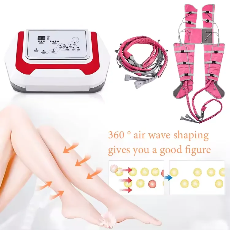 

Portable New Pressure Therapy Machine Lymphatic Drainage Massager air Compressor Leg Body Arm Massage