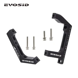 EVOSID Gravel Road Bike Brake Adapter Flat Mount 34mm To Post Mount 74mm 160mm Rotor Bicycle Caliper Converter