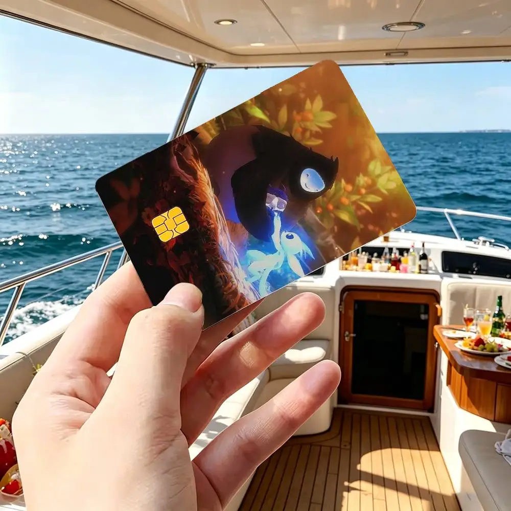 Game O-Ori and the Blind Forest Anime Credit Card HD Stickers Game Card Decal Small Chip Waterproof