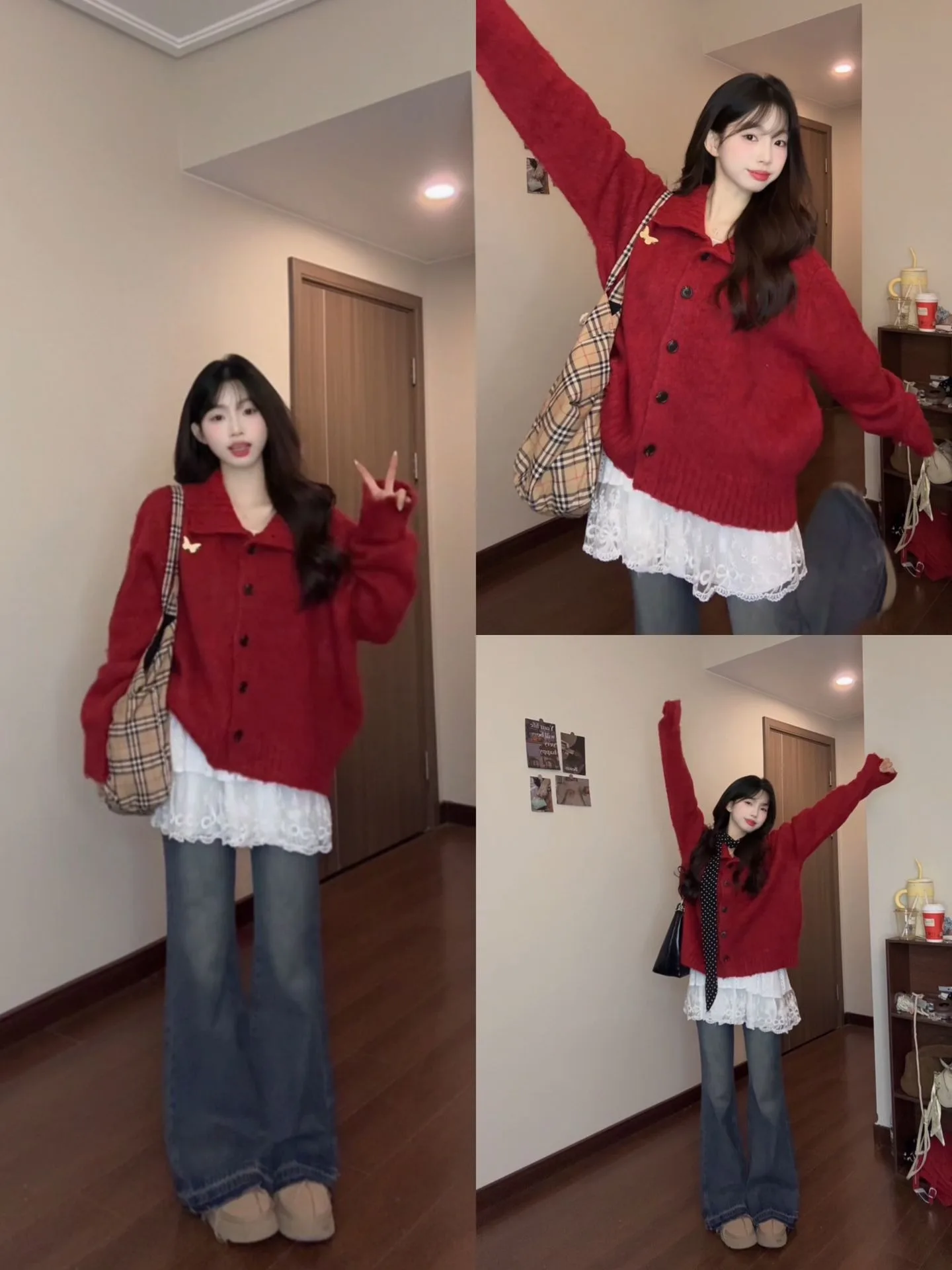 

Женский вязаный свитер-пальто Cisas Aosphere с высоким воротником, свободный, мягкий, для осени и зимы, в стиле «ленивый шик», удлиненный, топ