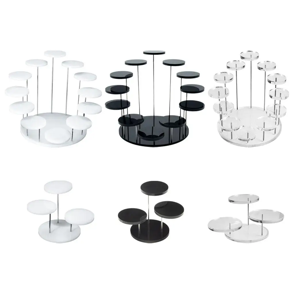 Stepped Cake Stand Cupcake Stand Cosmetics Holder Display Stand Reusable Serving