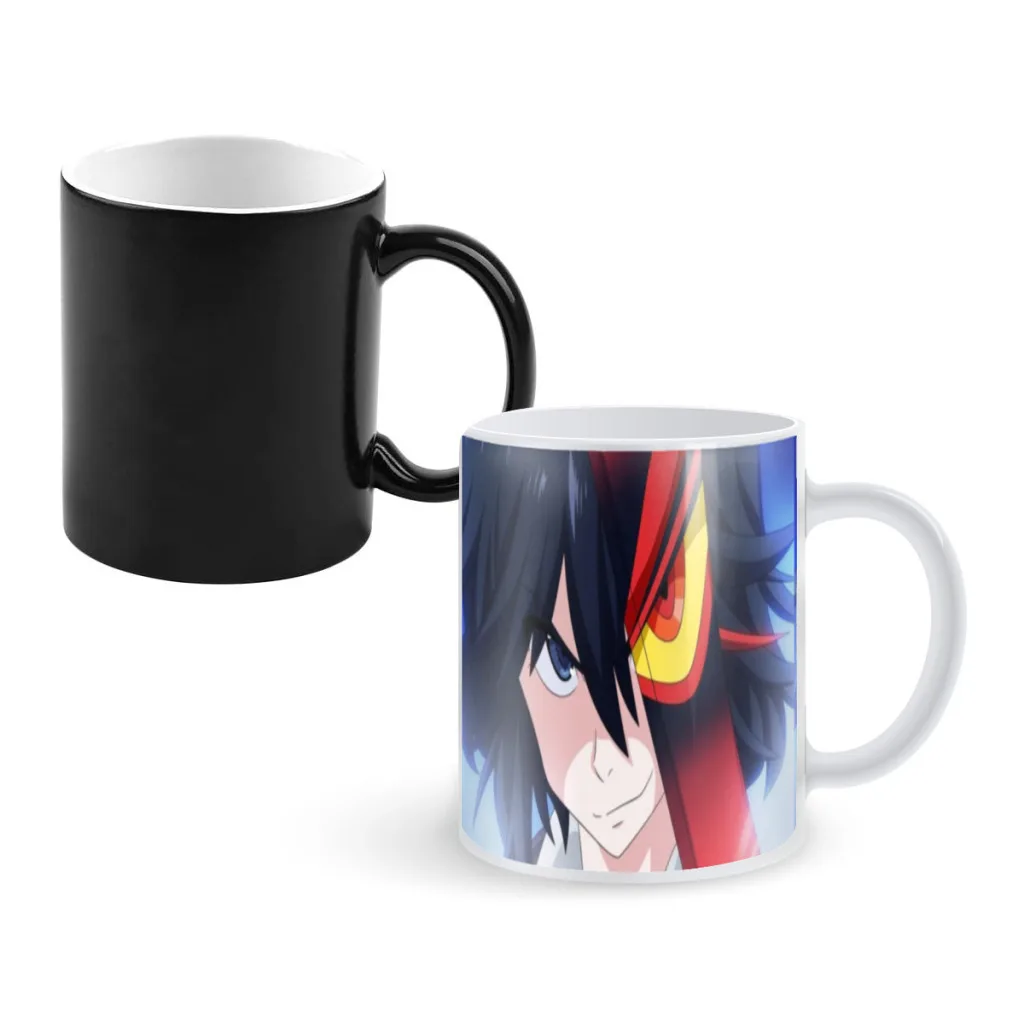 

Kill La Kill Matoi Ryuuko Anime Creative Ceramic Coffee Mugs Heat Color Changing Milk Tea Cup For Birthday Gifts