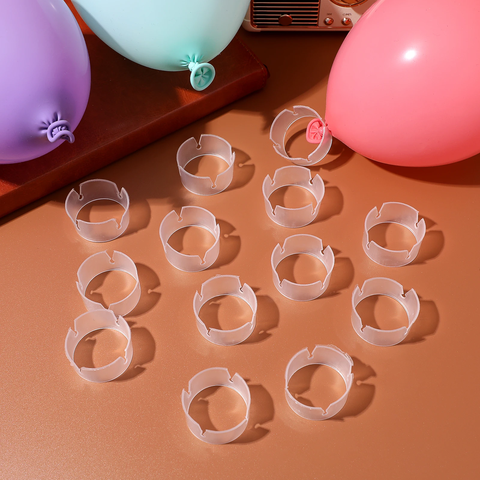 

200pcs Balloon Buckle Clip Connector For Arch Decoration Party Balloon Clip Accessory Wedding Diy Garland Tool Easy Use