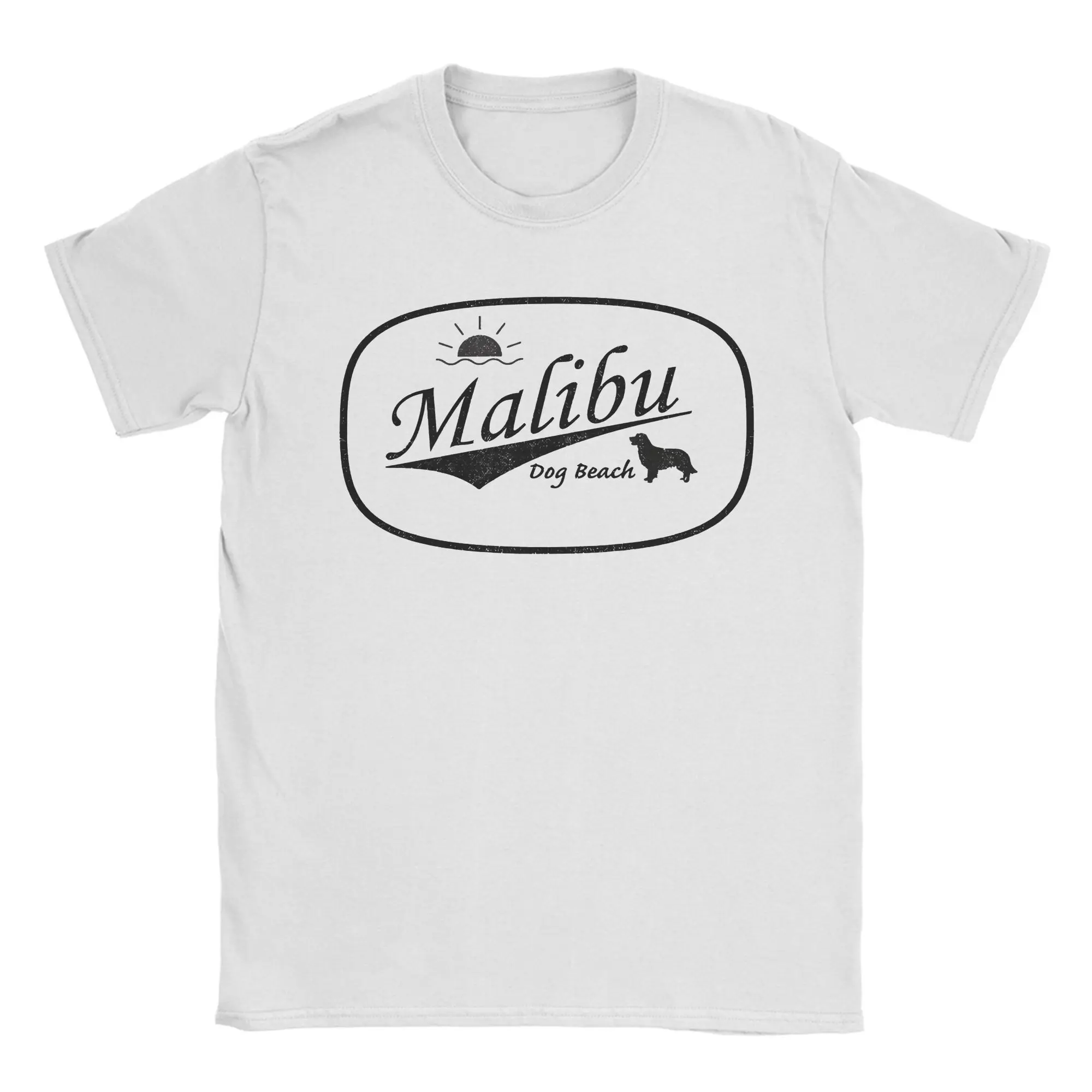 

Malibu Beach T-Shirt Summer Fashion T Shirts Adult 100 Cotton O Neck Oversize Tees Short Sleeves Funny Tops