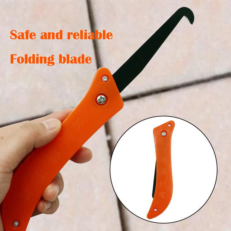 Tile Gap Repair Tool Hook Knife Professional Cleaning and Removal of Old Grout Hand Tools Tungsten Steel Joint Notcher Collator