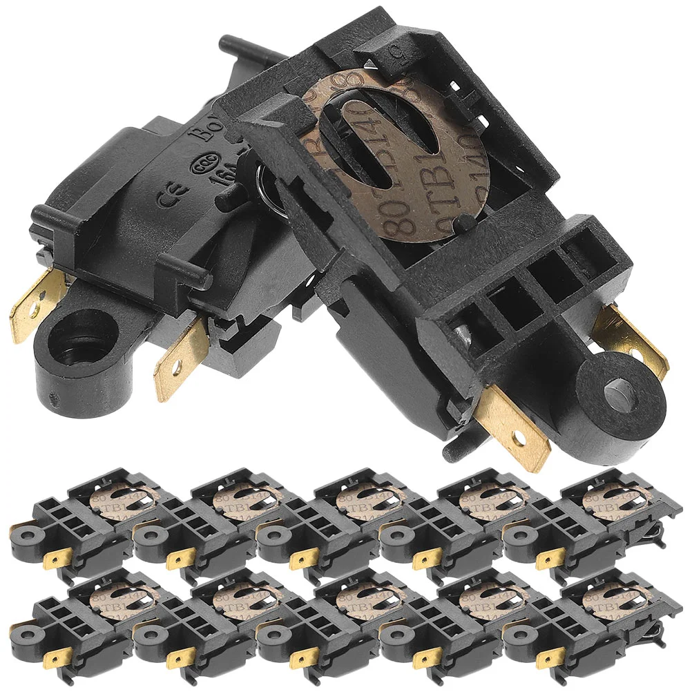 

20 Pcs Snap Disc Temperature Switch Electric Kettle Limit Control Thermal Thermostat Abs