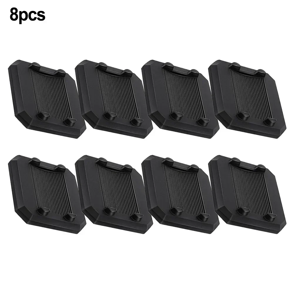 

8pcs Rubber Griddle Leveling Shims Kit For Stable Outdoor Cooking For Grill Leveling Pads For Installing Grills BBQ Accessories