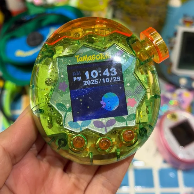 

New Happy Garden Tamagotchi Paradise Replacement Shell Color Blocked And Laser Style Fashion Trend Protective Shell