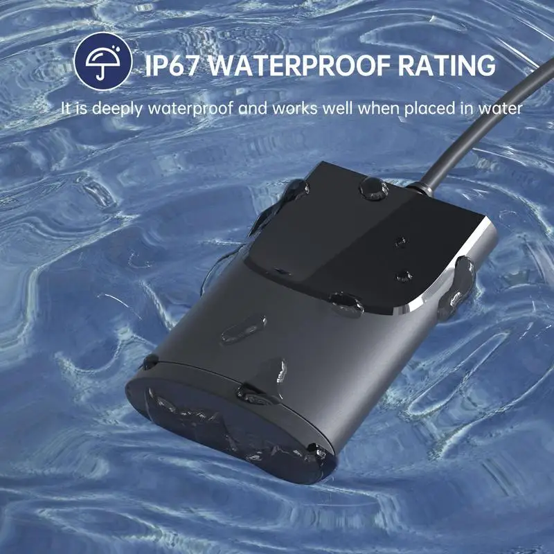 Motorcycle USB Charger Waterproof USB Adapter QC 3.0 Motorcycle Charger Ultra-Narrow Quick Adapter Double Charging Port For