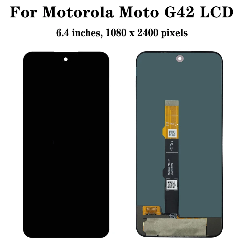 OEM для Motorola Moto G22 G32 G42 ЖК-дисплей с цифровым преобразователем сенсорного экрана с рамкой для MotoG52 G62 G72 G82 Замена дисплея