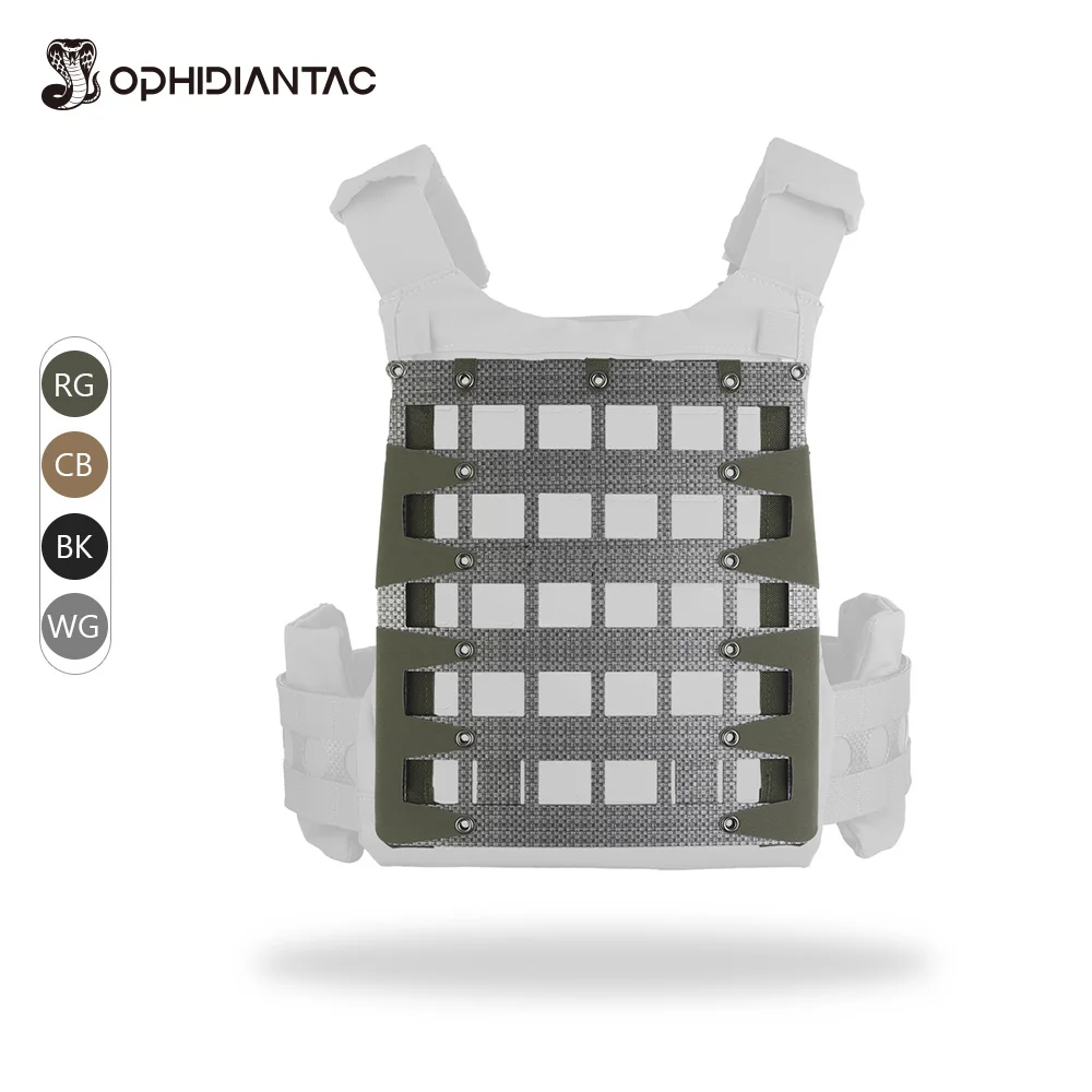 

OPHIDIANTAC Lightweight MOLLE Back Panel Compatible With Ferro Concepts FCPC5 Plate Carrier Hunting Accessories