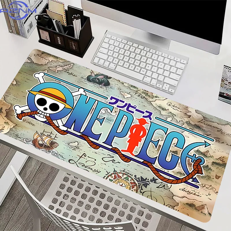 Gaming Extended Mouse Pad Game Home Computer HD Mousepad O-one P-piece Anime Keyboard Pad Cool Carpet Non-Slip Office Mouse Mats