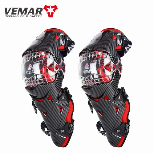 Vemar rodilleras para Motocross, Protector de rodilla para motocicleta, equipo de protección para Motocross, protectores de seguridad
