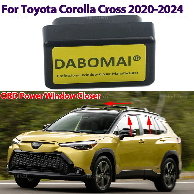

Модуль автоматического закрытия окон для Toyota Corolla Cross XG10 2020-2024, интеллектуальный OBD-модуль дистанционного закрытия окон с электроприводом