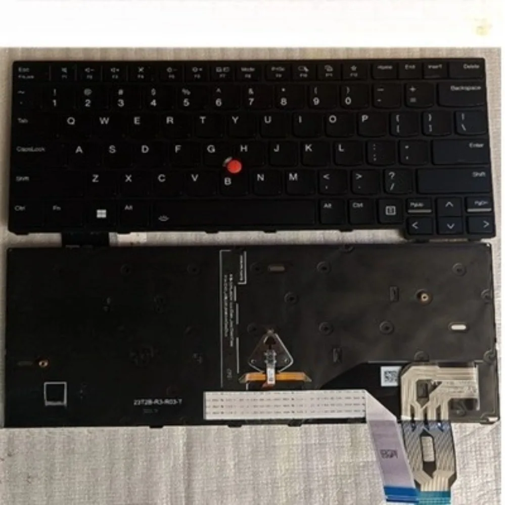 Backlit Laptop Replacement Keyboard For Lenovo ThinkPad T14 L14 Gen5 P14s Gen5 Gen6 Notebook Keyboard (007)