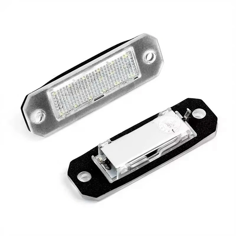 1 Pair Car License Plate Light 7H0827740 For  Transporter T5 T6 Barn Door Caddy New High Quality