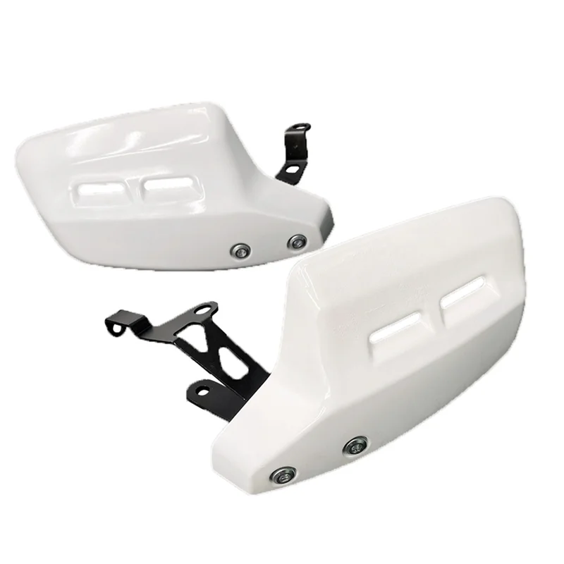 

Motorcycle Handguard Hand Guard Protector Windshield Motorcycle Accessories White