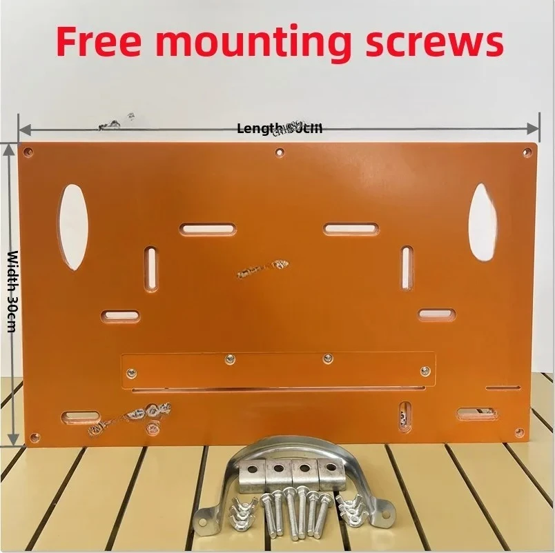 منشار الطاولة لوح الوجه لوح طاولة النجارة 7-10 بوصة ملحقات آلة قطع اللوح الأساسي متعدد الوظائف المحمولة