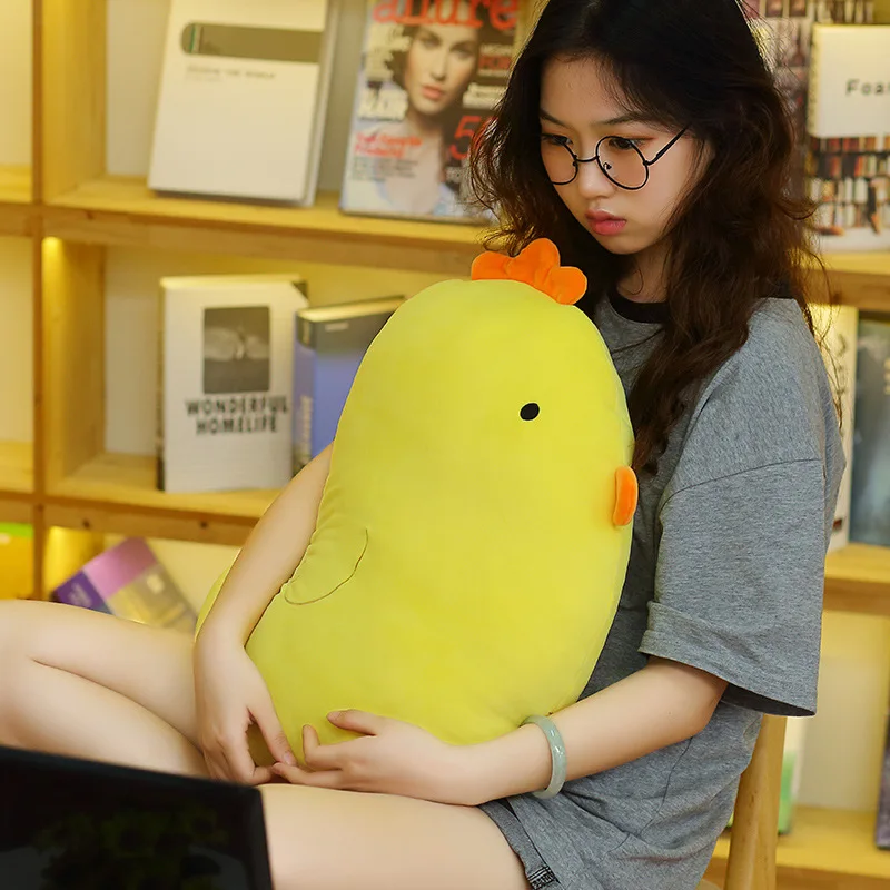 Bellissimo cartone animato animale pulcino oca mucca dinosauro peluche cuscino di tiro fotografia puntelli divano cuscino regalo di compleanno b4920
