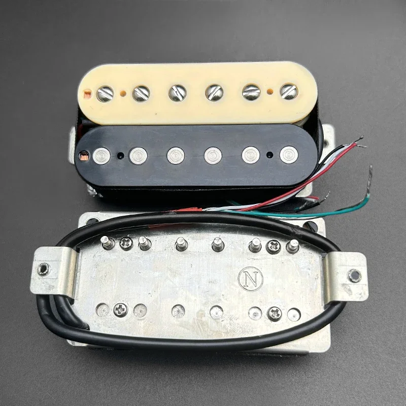 Alnico 5 Electric Guitar Pickup Humbucker Double Coil Pickup with Screws and Springs Alnico V Guitar Parts Red