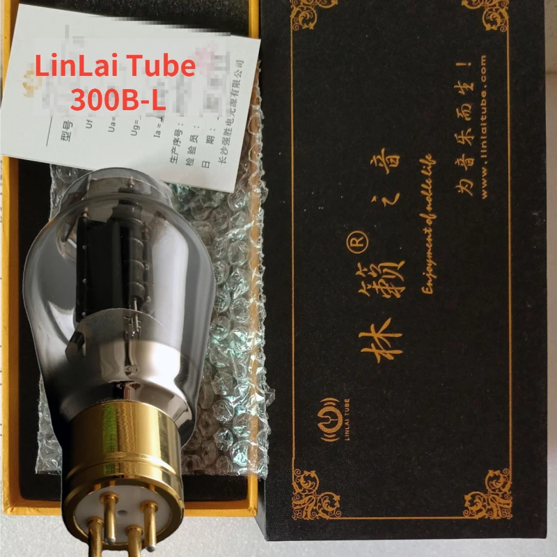 

300B-L LINLAI Vacuum Tube Replaces SHUGUANG JJ Golden Lion 300B Precision Matching HIFI Audio Amplifier