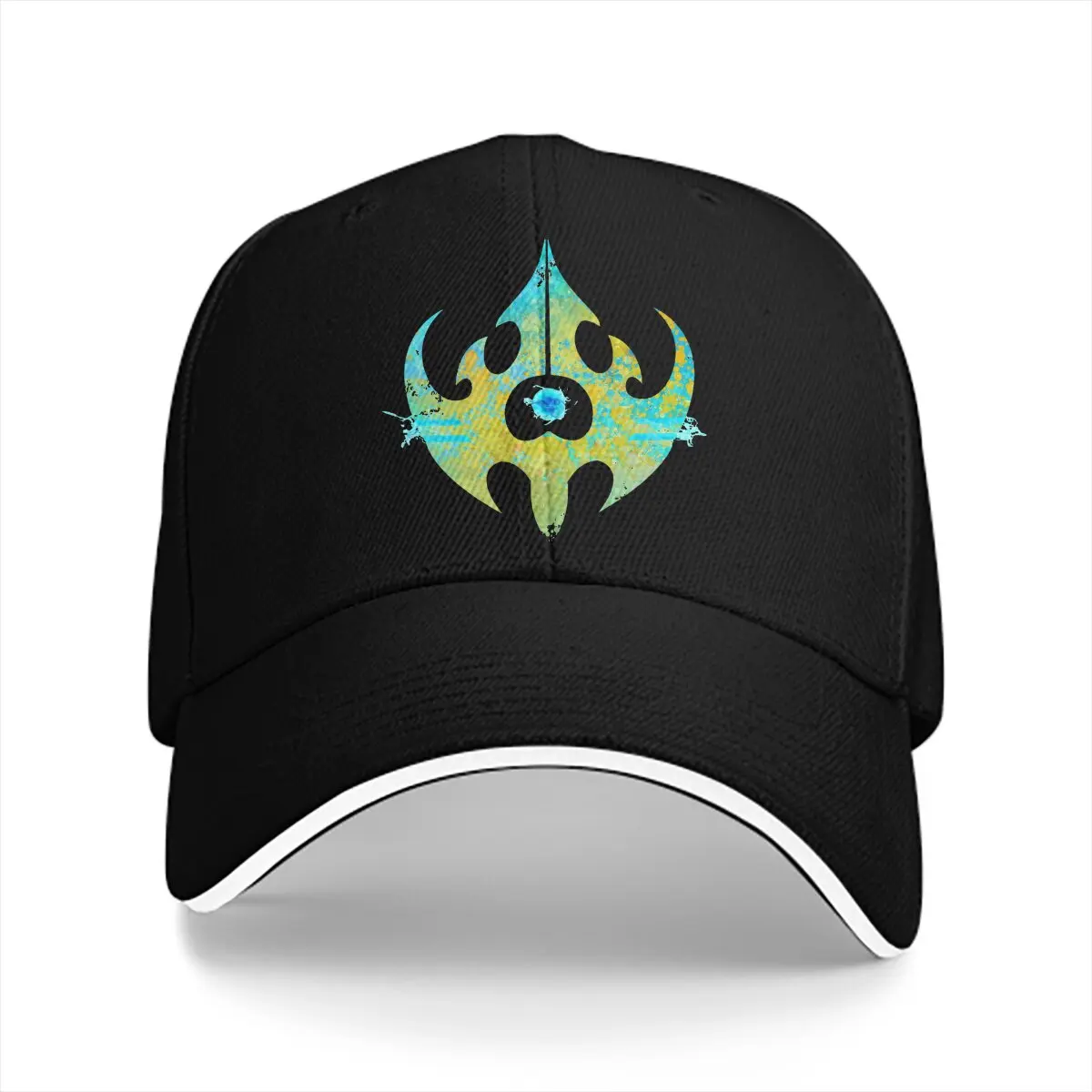 Washed Men's Baseball Cap Signal Alien Trucker Snapback Caps Dad Hat StarCraft Game Golf Hats