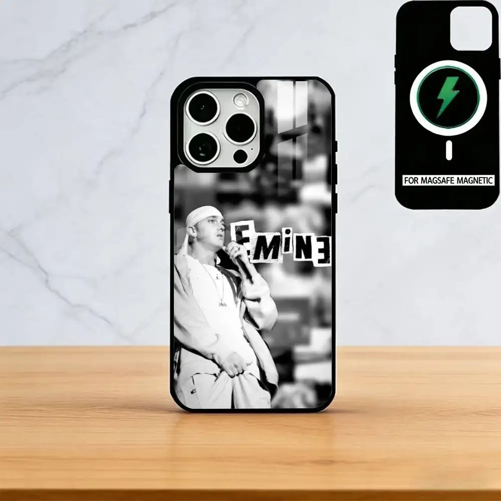 R-Rapper T-Tobey E-Eminem Phone Case For iPhone17,16,15,14,13,12,11 Plus,Pro Magnetic with Magsafe Wireless Charging