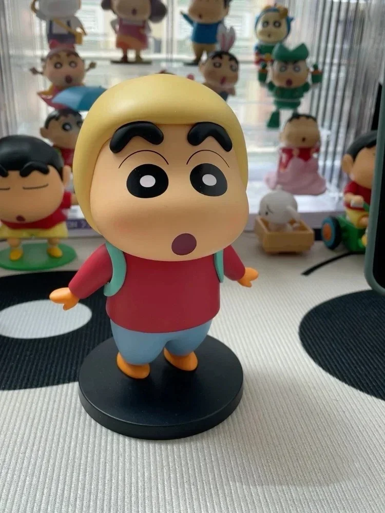 

2024 Новый 14 см Crayon Shin-chan Cos Ограниченная серия шоппинг новый тренд Play большие декоративные украшения ручной работы для детей подарок