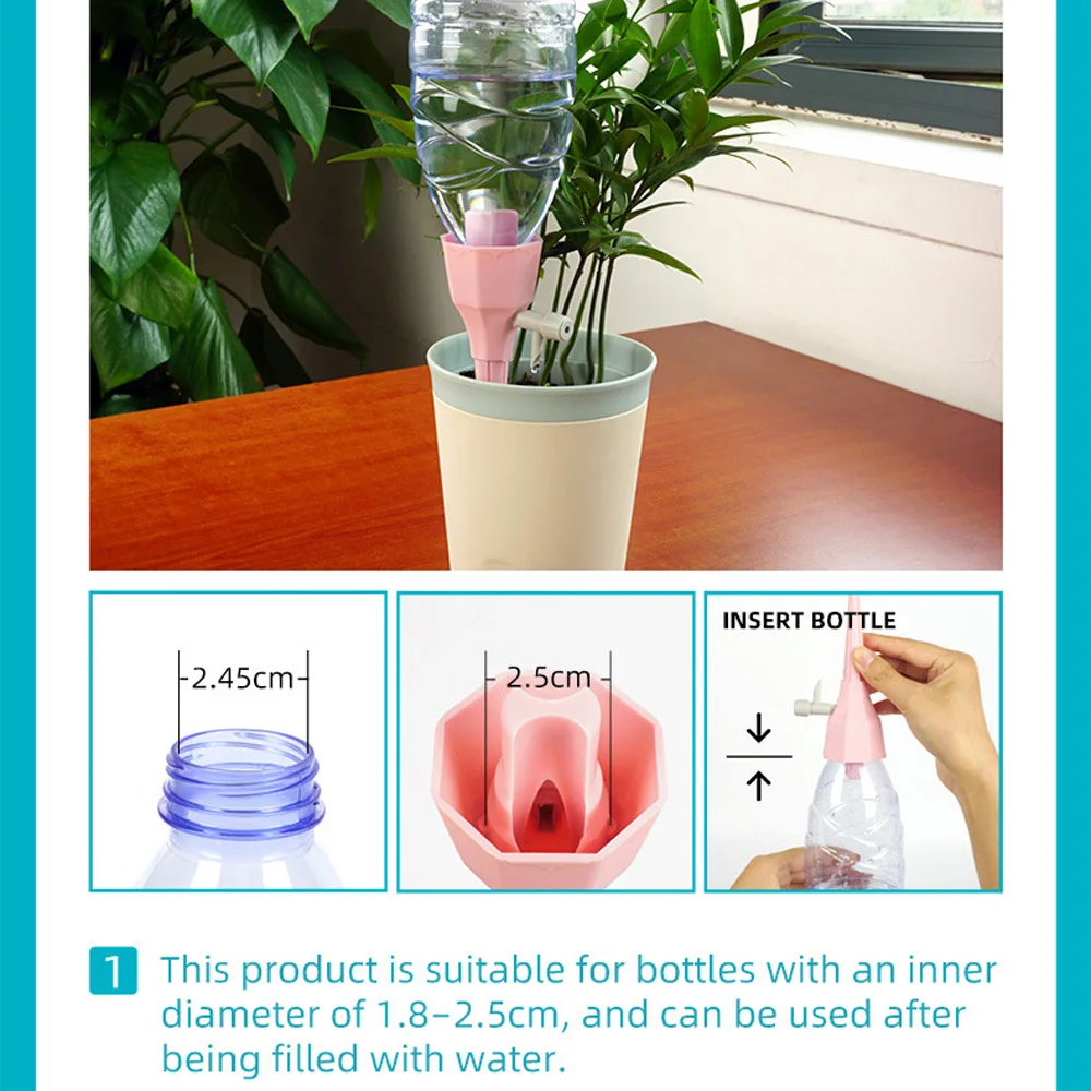 Automatischer Spike-Bewässer für Zimmerpflanzen, automatisches Tropfspieß-Bewässerungsgerät für Zimmerpflanzen, Bewässerungssystem für Zimmerpflanzen