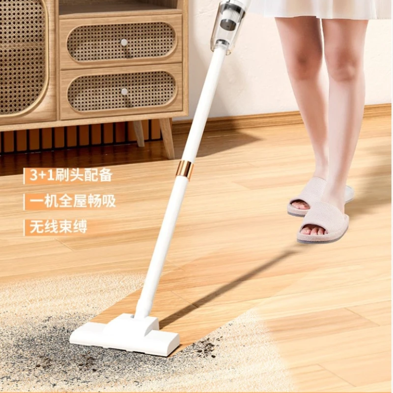 Rechargeable Wireless Vacuum Cleaner – Silent, Super Suction Wet/Dry Vacuum For Home, Car & Mite Removal