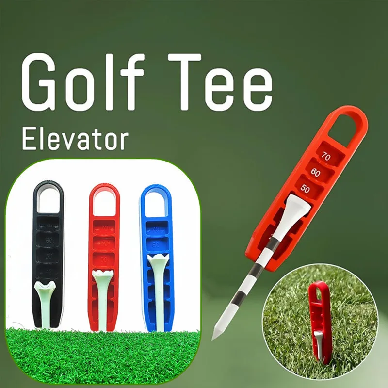 Golf Mount Lifter Ball Seat Height Regulator Golf Tee Stand Accurately Positioned At 20-70 Mm Gift for Golfers Supplies Sport