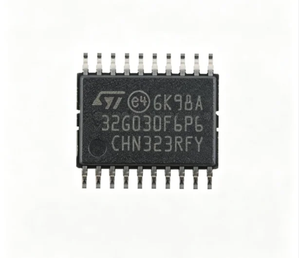 Original STM32G030F6P6TR TSSOP-20 ARM Cortex-M0+ 32-bit Microcontroller MCU Chip