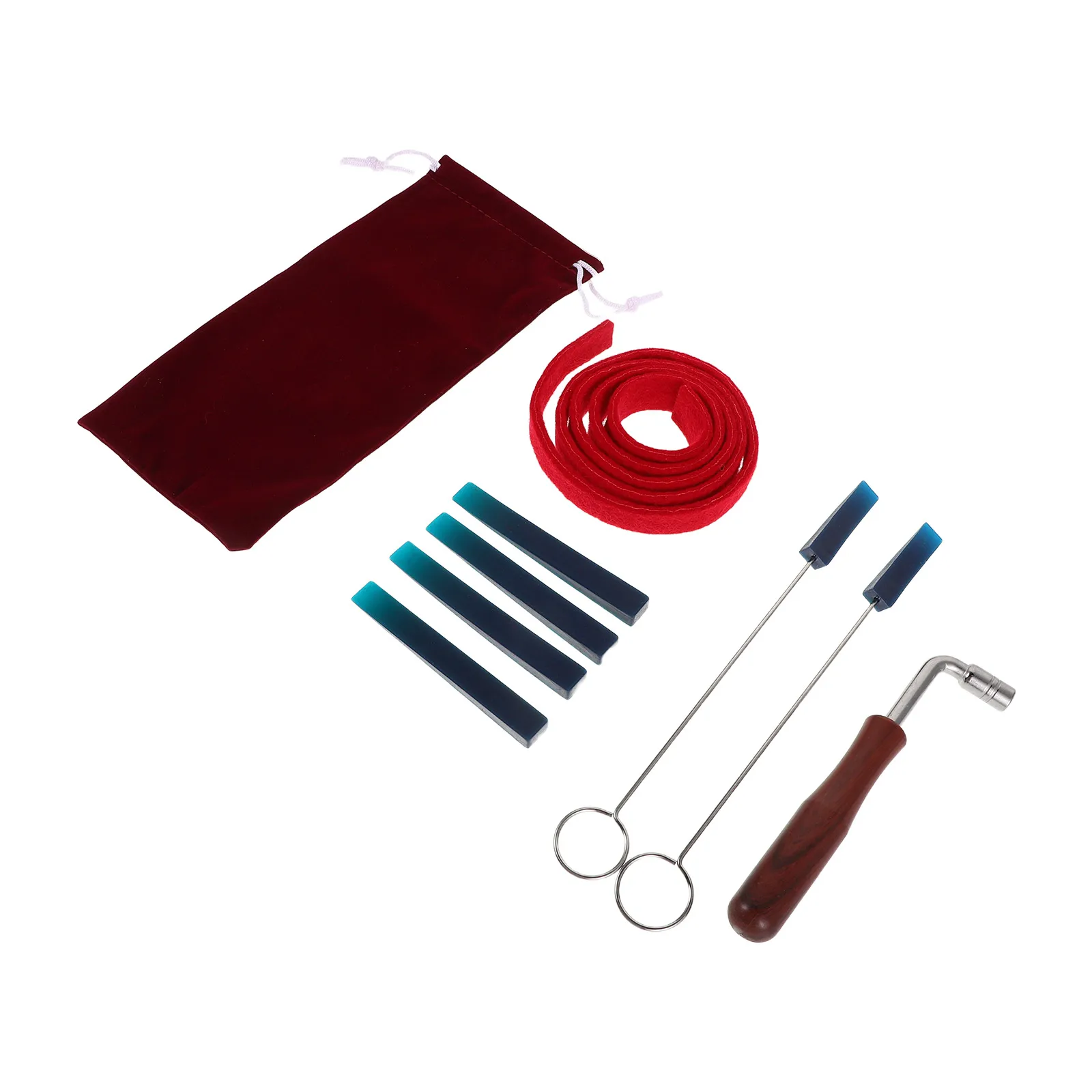 

Piano Tune Wrench Repair Tool Professional Tuning Kit Practice Tuner Musical Instrument Tools Kit: