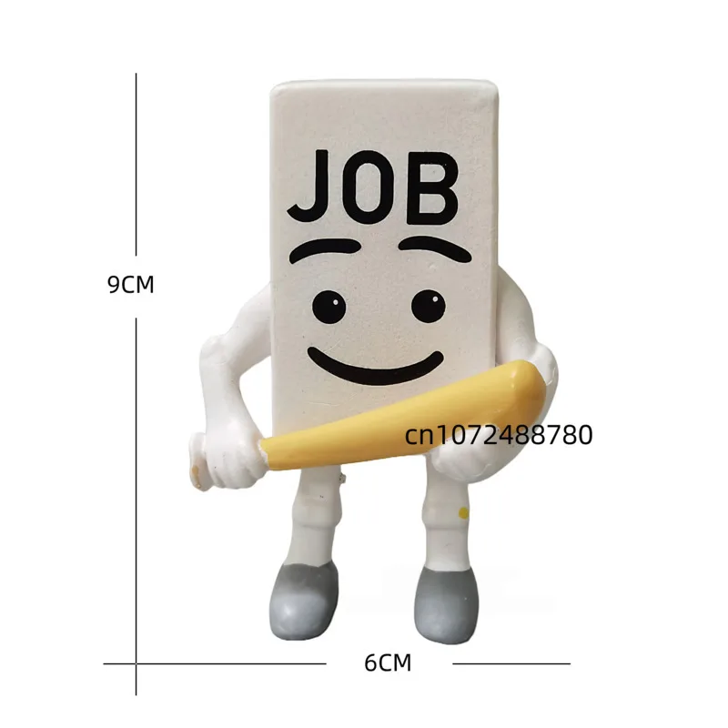 Nieuwe 6/8 Stuks Steal A Brainrot Action Figure 7/9 Cm Grappige No.9 Huis Job Holding Een Stickpink Aardbei Olifant Speelgoed Voor Kid Geschenken