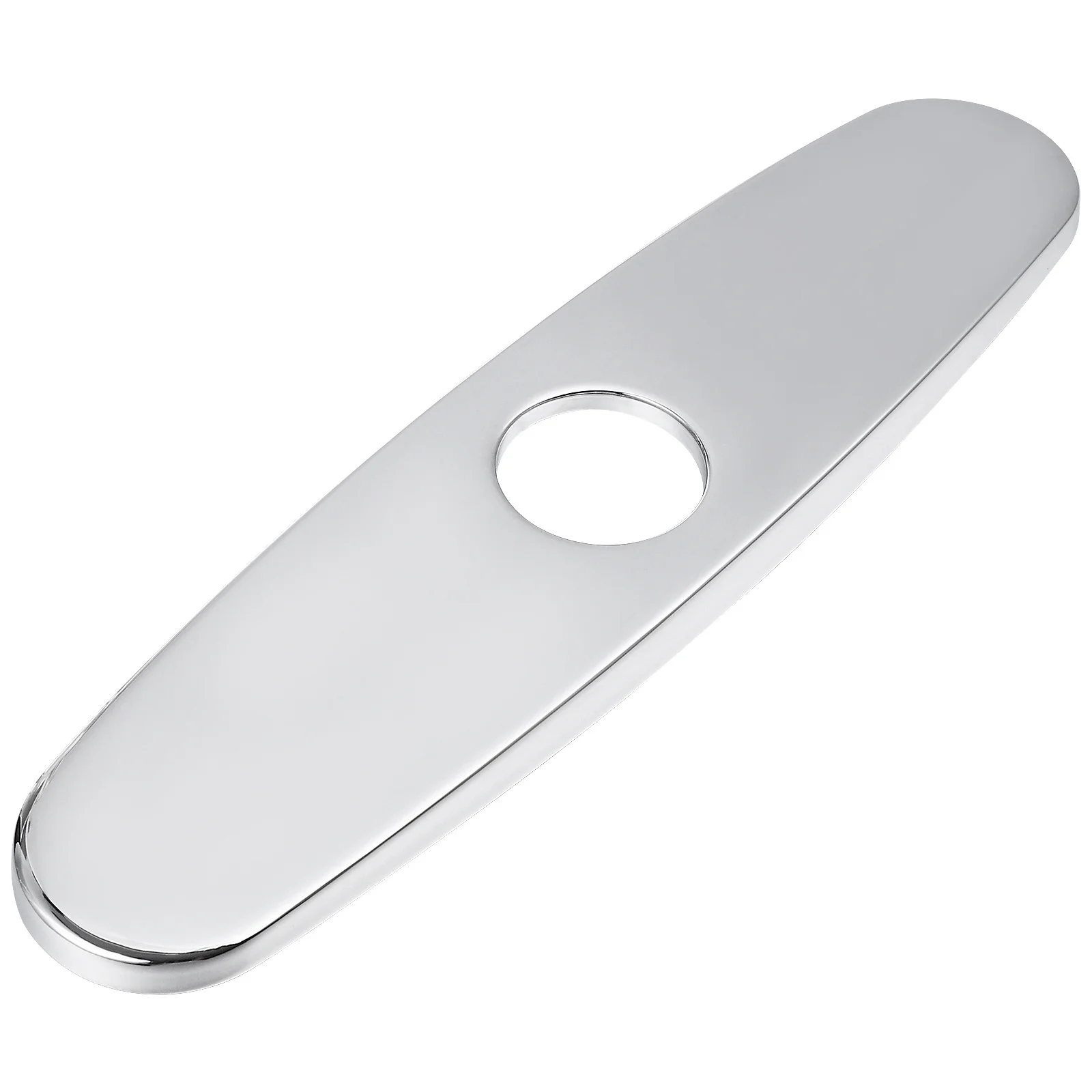 Stainless Steel 8 Inch Faucet Deck Plate For Single Hole Kitchen Sink Cover Heavy Duty Escutcheon Tap Accessories