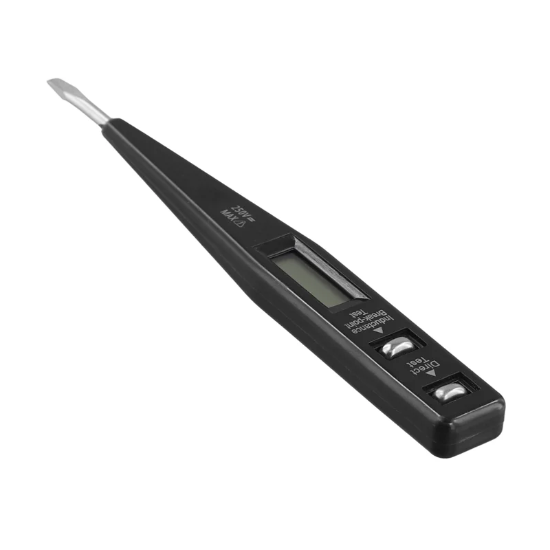 Digital Test Pencil Screwdriver Probe Light Voltage Tester Detector AC/DC 12-220V Electrical Test Pen Voltmeter-Hot