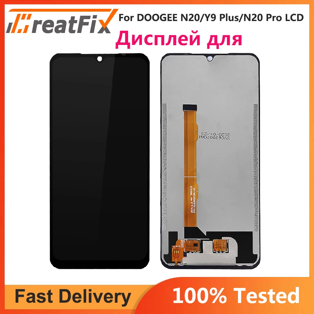 

Original For Doogee N20 LCD Display+Touch Screen Digitizer Assembly Repair lcd For Doogee Y9 Plus Display Doogee N20 Pro LCD