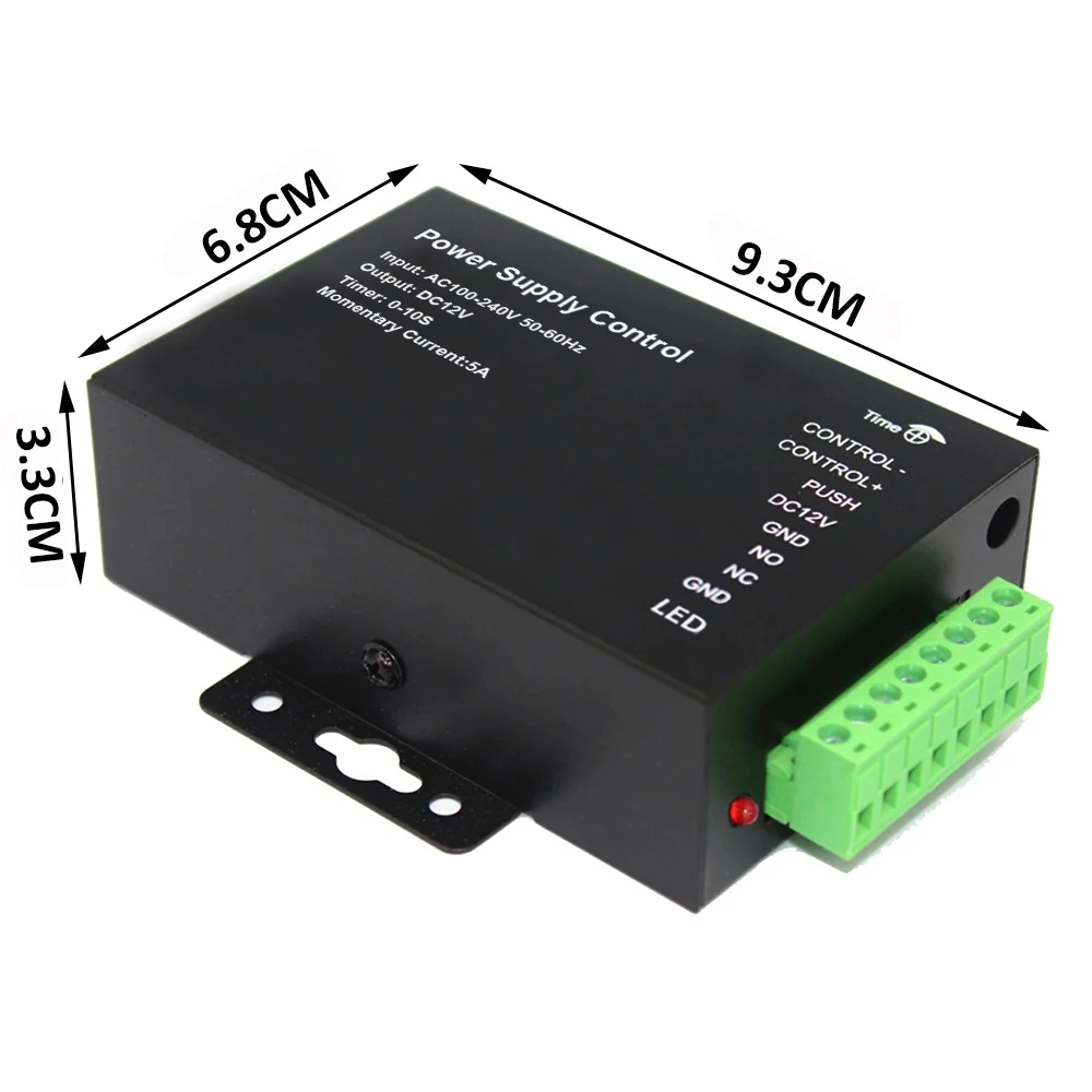 Commutateur de système de contrôle d'accès de porte, système de contrôle d'empreintes digitales RFID, alimentation électrique, serrure électrique, DC 12V, 3A, 5A, AC 100 ~ 240V